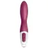 Satisfyer Heated Thrill - aplikacijsko vodeni grelni vibrator (rdeč)