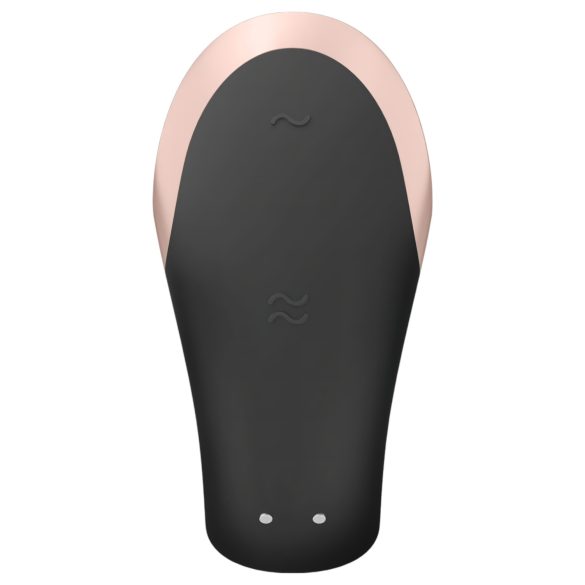 Satisfyer Double Love - vibrator za pare - pameten, daljinski upravljalnik