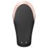 Satisfyer Double Love - pametni, brezžični parni vibrator (črna)