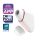 Satisfyer Love Triangle - pametni brezstični stimulator klitorisa (bel)