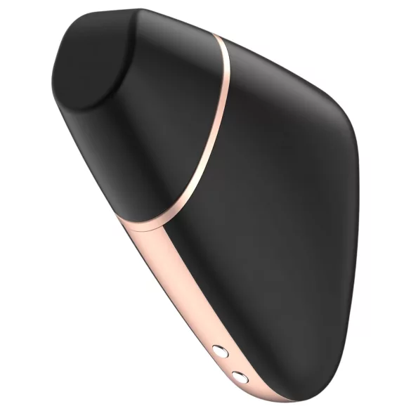 Satisfyer Love Triangle - pametni stimulator klitorisa z zračnimi valovi - črna