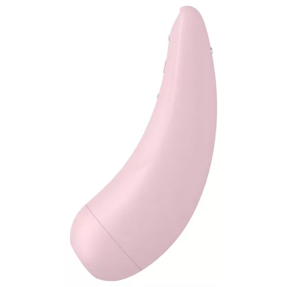 Satisfyer Curvy 2+ - stimulator klitorisa na zračne valove - roza