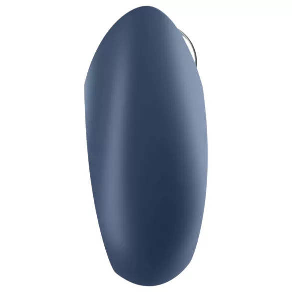 Satisfyer Royal One - aplikacijsko voden vibracijski obroček za penis za moške (moder)