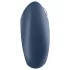 Satisfyer Royal One - aplikacijsko voden vibracijski obroček za penis za moške (moder)