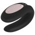 Satisfyer Double Joy - pametni vodoodporni vibrator za pare (črna)
