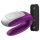 Satisfyer Double Fun – pametni vibrator za pare (vijolična)