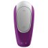 Satisfyer Double Fun – pametni vibrator za pare (vijolična)