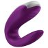 Satisfyer Double Fun – pametni vibrator za pare (vijolična)