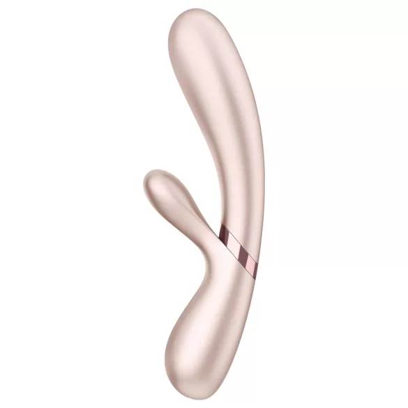 Satisfyer Hot Lover - vibratorski stimulator - nastavljiva toplota - srebrna