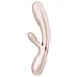 Satisfyer Hot Lover - vibratorski stimulator - nastavljiva toplota - srebrna