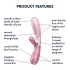 Satisfyer Hot Lover - vibrator z upravljanjem prek aplikacije (rožnat)