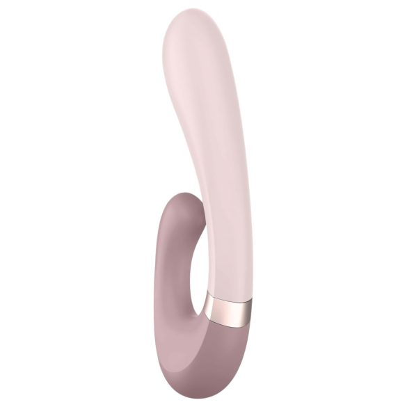 Satisfyer Heat Wave - pametni grelni vibrator z ročajem (bež)