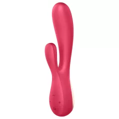   Satisfyer Mono Flex - vibrator za par - vodoodporen silikon rdeč