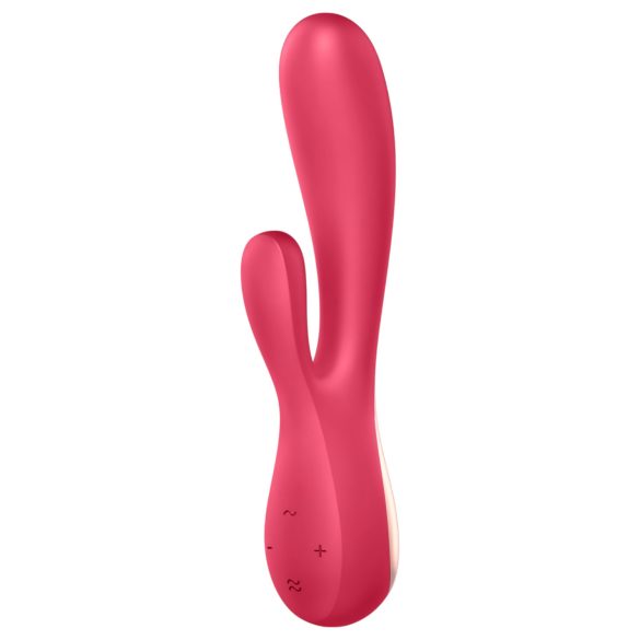 Satisfyer Mono Flex - pametni vodoodporni vibrator (rdeč)