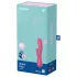 Satisfyer Mono Flex - vibrator za par - vodoodporen silikon rdeč