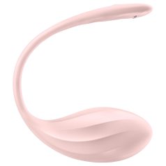 Satisfyer Rebrasti Cvet - radijsko vibracijsko jajce (roza)