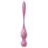 Satisfyer Love Birds 1 - aplikacijo nadzorovane vibracijske gejša kroglice (roza)