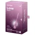 Satisfyer Love Birds 1 - aplikacijo nadzorovane vibracijske gejša kroglice (roza)