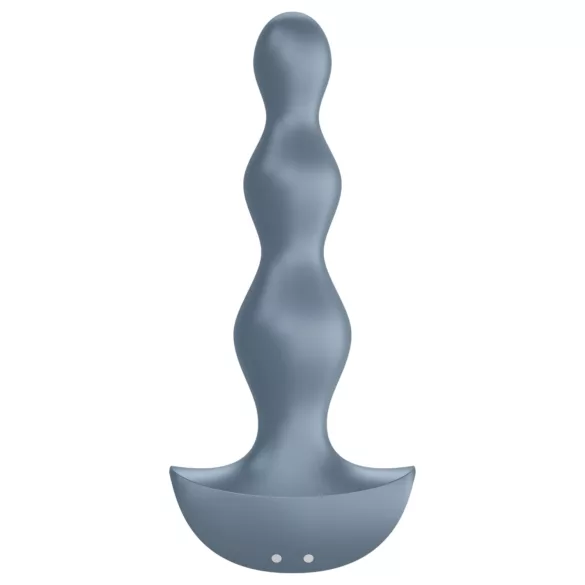 Satisfyer Lolli-Plug 2 - analni vibrator za polnjenje - vodoodporen - siv
