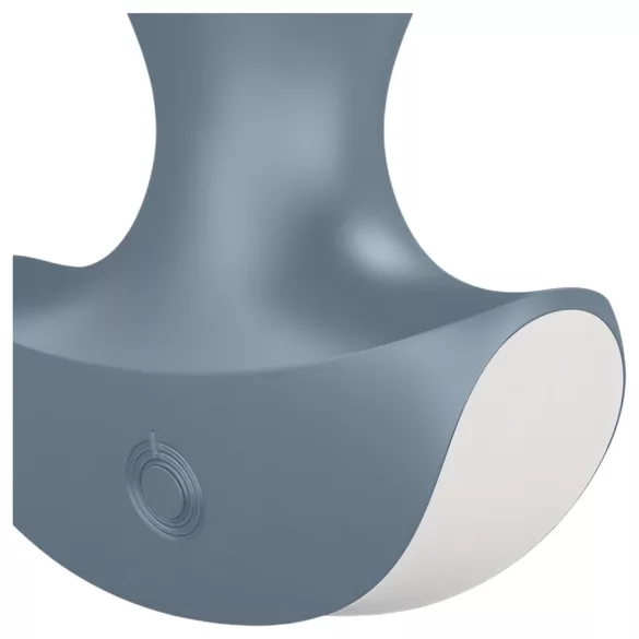 Satisfyer Lolli-Plug 2 - analni vibrator za polnjenje - vodoodporen - siv