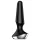 Satisfyer Plug-ilicious 2 - aplikacijsko vodeni analni vibrator (črn)