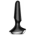 Satisfyer Plug-ilicious 2 - aplikacijsko vodeni analni vibrator (črn)