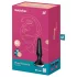 Satisfyer Plug-ilicious 2 - aplikacijsko vodeni analni vibrator (črn)