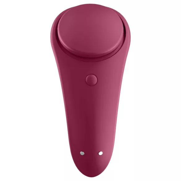 Satisfyer - vibrirajoče hlačke - vodoodporen, pametni, rdeč