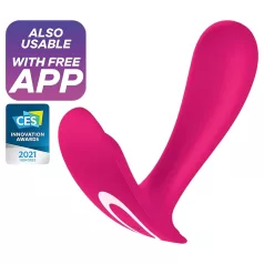 Satisfyer Top Secret - aplikacijsko voden vibrator (roza)