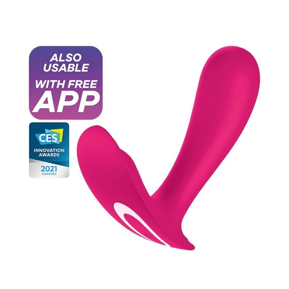 Satisfyer Top Secret - pametni 2-motorni vibrator (roza)