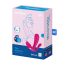 Satisfyer Top Secret Plus - pametni 3-kraki vibrator (roza)