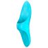 Satisfyer Tease - vodoodporni prstni vibrator (turkiz)