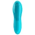 Satisfyer - prstni vibrator - vodoodporen, akumulatorski - turkizna
