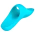 Satisfyer - prstni vibrator - vodoodporen, akumulatorski - turkizna