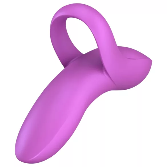 Satisfyer Bold Lover - prstni vibrator - polnilni, vodoodporen - roza