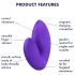 Satisfyer Love Riot - akumulatorski, vodoodporni prstni vibrator (vijoličen)