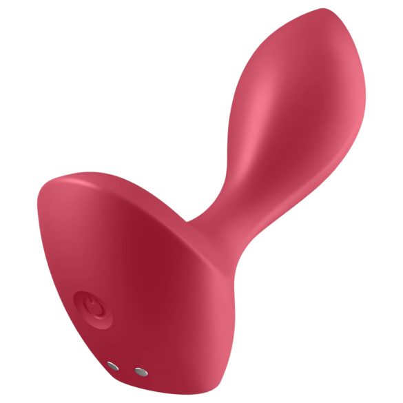 Satisfyer Backdoor Lover - analni vibrator, vodoodporen, polnilni, rdeč