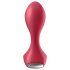 Satisfyer Backdoor Lover - analni vibrator, vodoodporen, polnilni, rdeč
