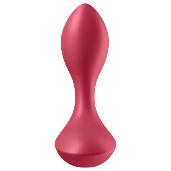 Satisfyer Backdoor Lover - analni vibrator, vodoodporen, polnilni, rdeč