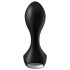 Satisfyer Backdoor Lover - polnilni vodoodporni analni vibrator (črna)