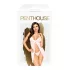 Penthouse - babydoll in tanga - prosojno perilo - bela - L/XL
