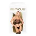 Penthouse Sex Dealer - zapeljivo perilo - črna barva