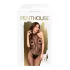 Penthouse First Lady - odprt čipkast bodi - črna - XL
