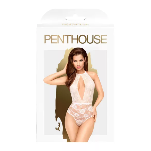 Penthouse - body za vratom - bela