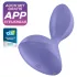 Satisfyer Sweet Seal - analni vibrator z upravljanjem prek aplikacije (vijoličen)