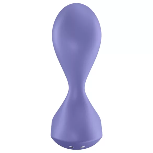 Satisfyer Sweet Seal - analni vibrator z upravljanjem prek aplikacije (vijoličen)