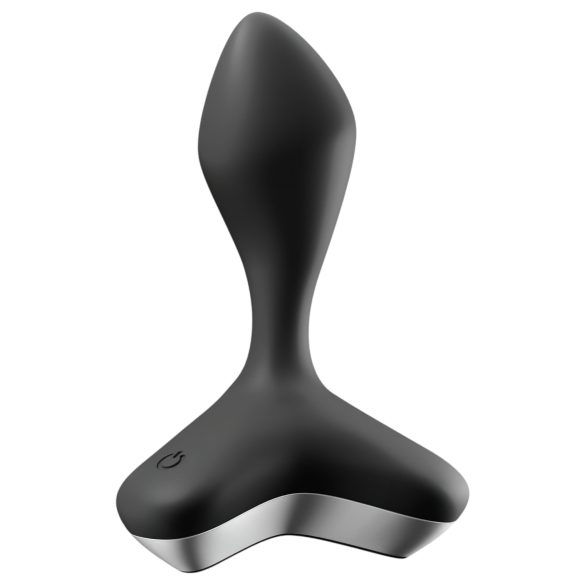 Satisfyer - analni vibrator z akumulatorjem - črn