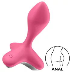 Satisfyer Game Changer - analni vibrator na baterijo - roza
