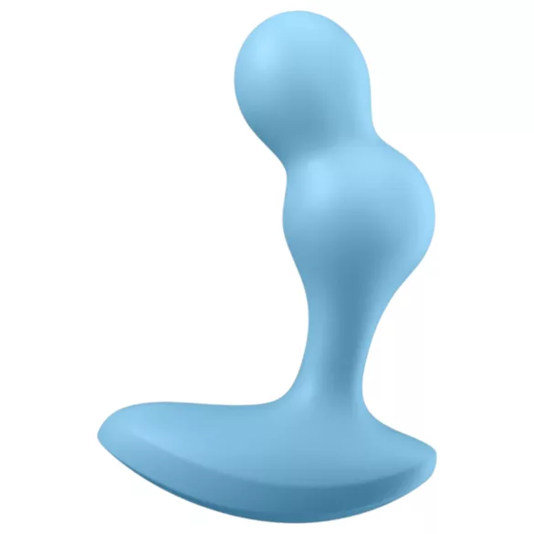 Satisfyer Deep Diver - aplikacijsko vodeni analni vibrator (moder)