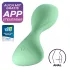 Satisfyer Trendsetter - aplikacijo upravljan analni vibrator (zelen)